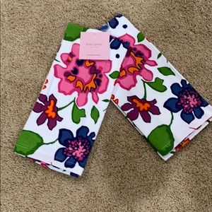 NWT Kate Spade floral kitchen towels